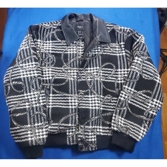 Forever 21 Jacket Men's Size Large Coat Jacket - Picture 15 of 16